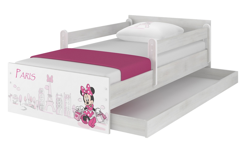 Baby Boo Disney Bed 88 x 164 cm biela