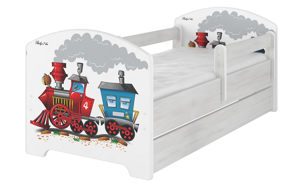 Baby Boo Oskar Bed 85 x 165 cm čierna