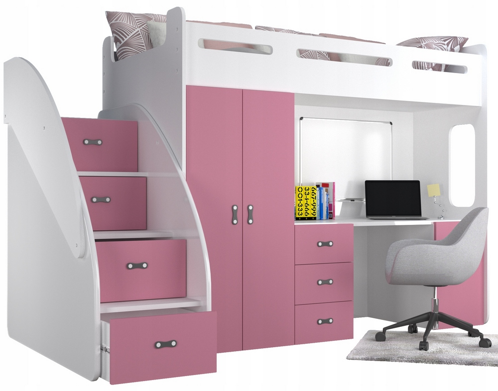 Eurotel Zuzia Bunk Bed 130 x 206 cm