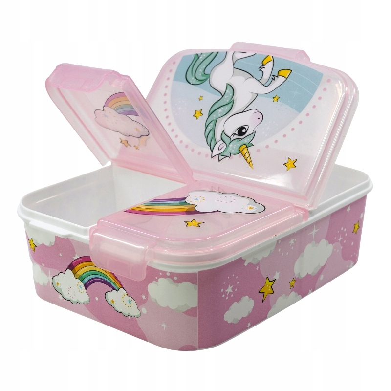 Detský desiatový box, fľaša - Bunch Box Breakfast Unicorn