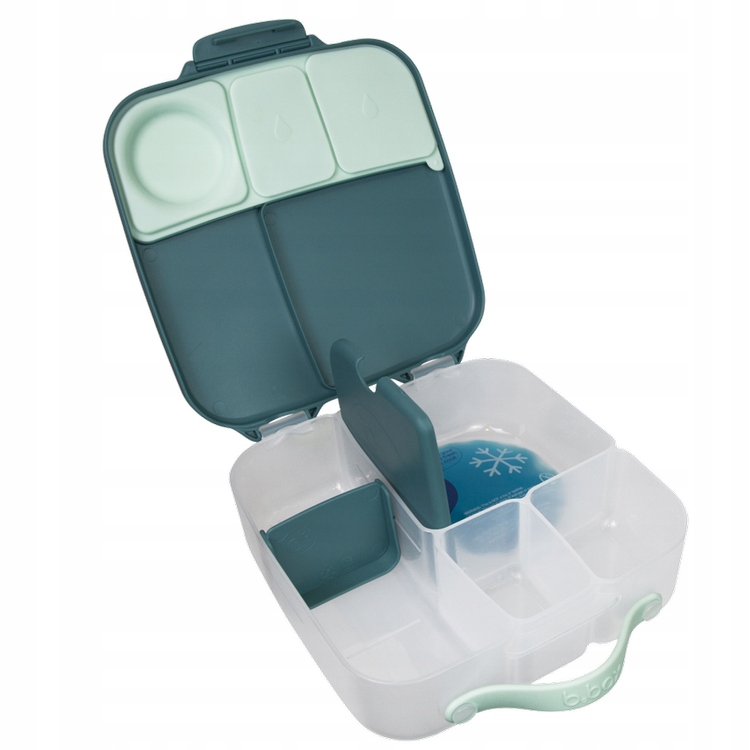 Detský desiatový box, fľaša - Bunchbox Breakfast B.box 2000 ml Emerald Forest