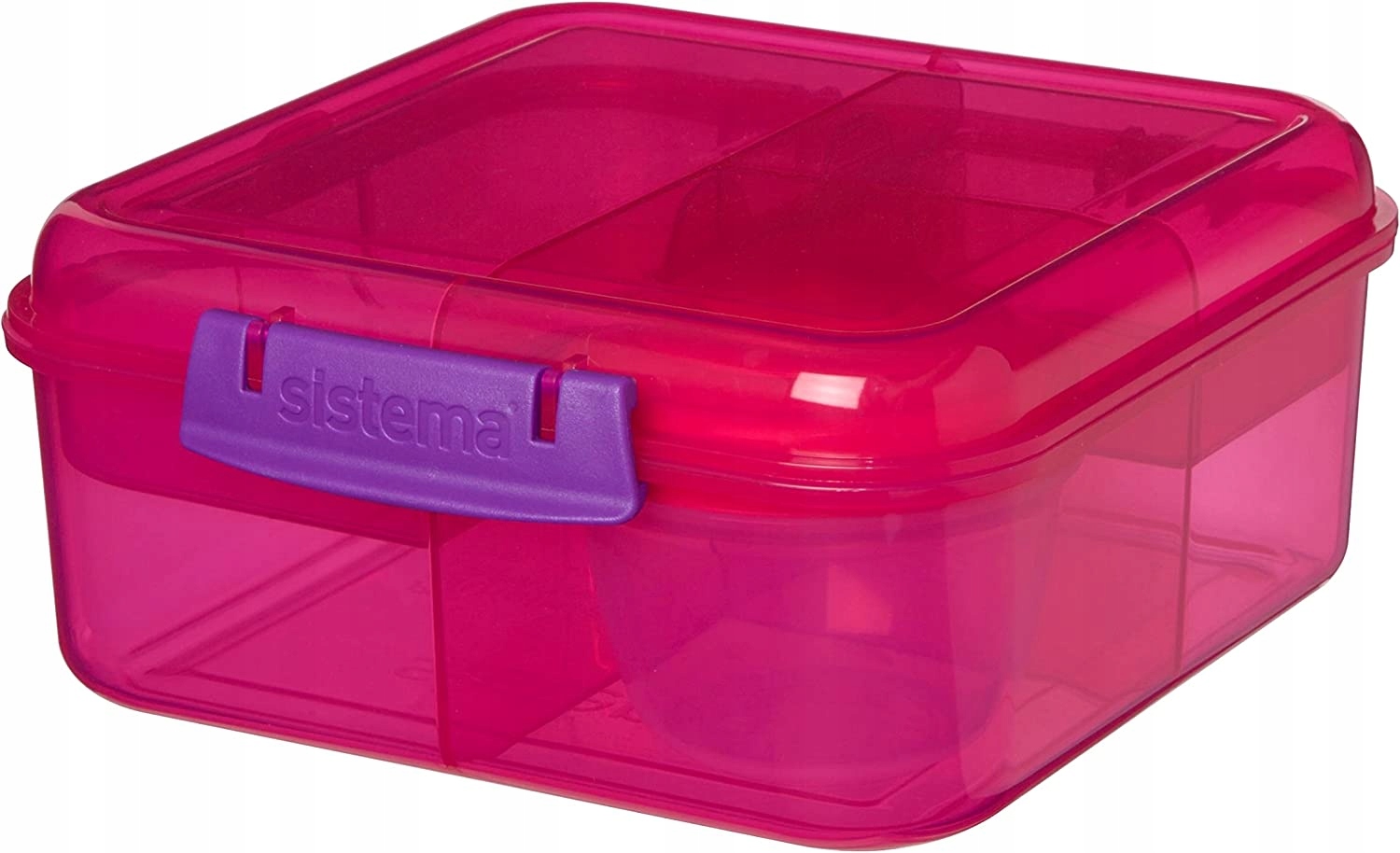 Detský desiatový box, fľaša - Bunchbox Breakfast Sister Bento 1250 ml ruže