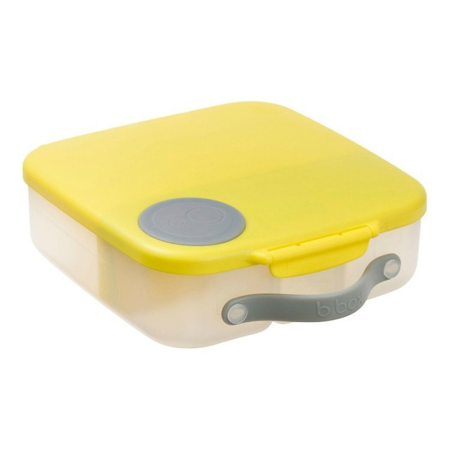 Detský desiatový box, fľaša - Lemon Sherbet obedár, b.box