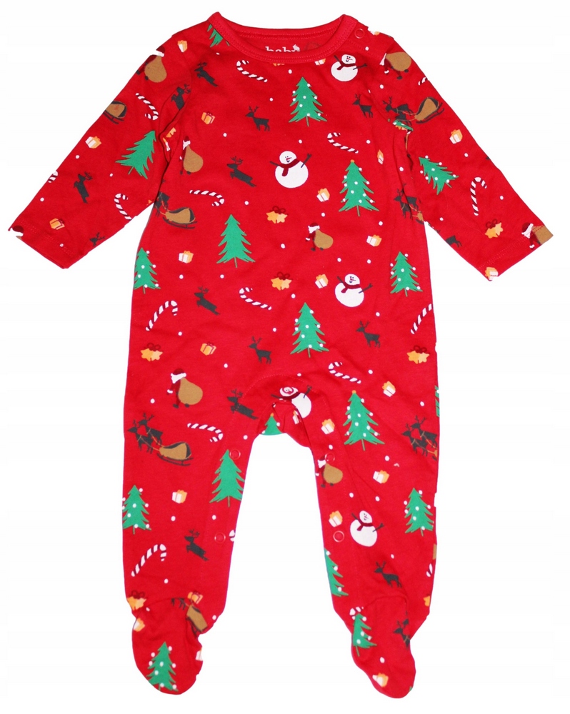 Dojčensky overal - PAJACYK M & CO 62 RED, MULTI -COLED