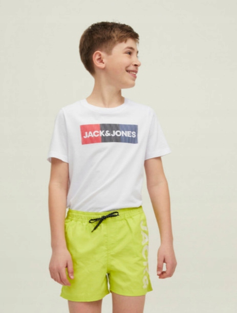 Detské plavky - Jack & Jones One -kus outfit 152 zelený