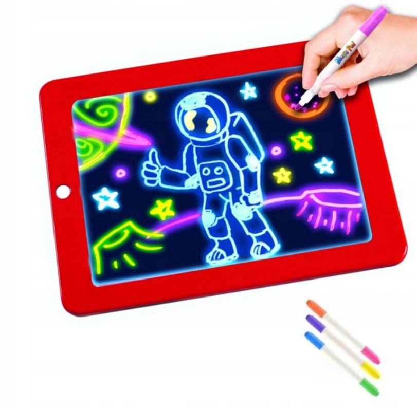 Tablet pre deti zmizol tableta Magic Tablet Magic Tablet Magic Pad LED