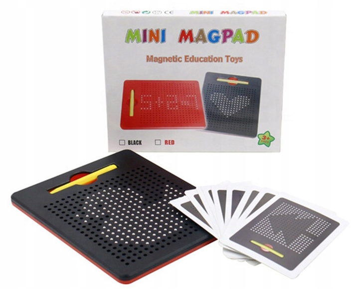 Magnetická TABUĽKA S GULIČKAMI 380 guličiek MAGPAD Stylus