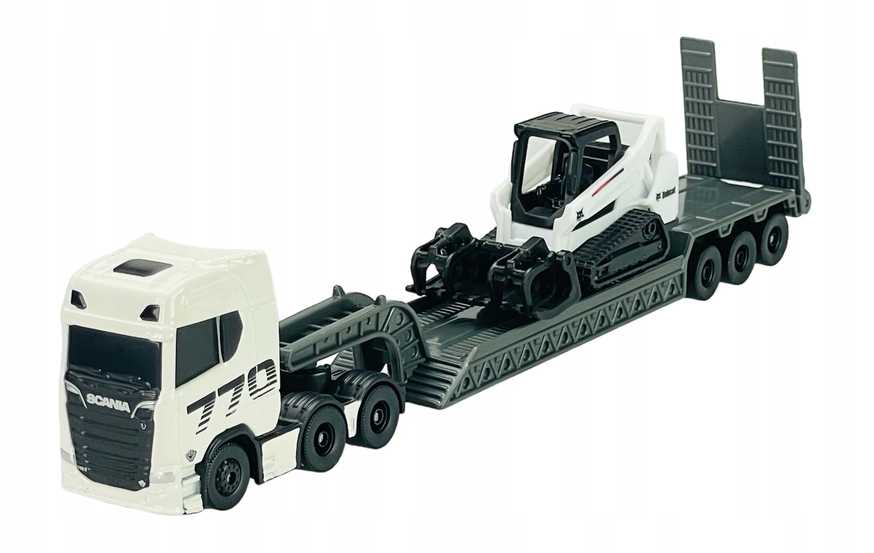 MAISTO SCANIA 770S + BOBCAT T590 NAKLADAČ 22cm NOVÁ SADA 11681