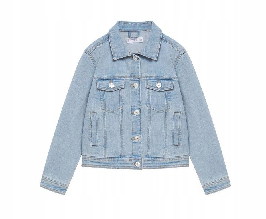 Detská bunda - Mango Denim Jacket 140