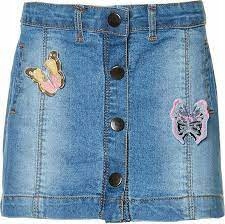 Marasil denim sukňa motýľov 164 cm