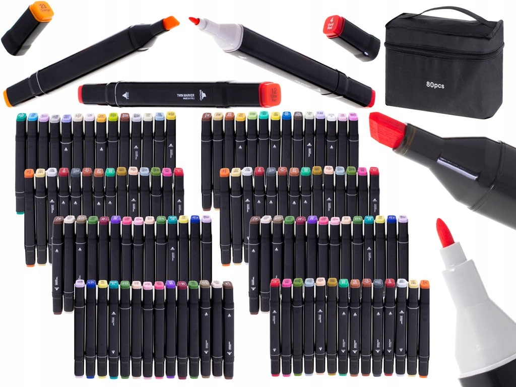 Rot Service Pastel Crayons Crayons Op.