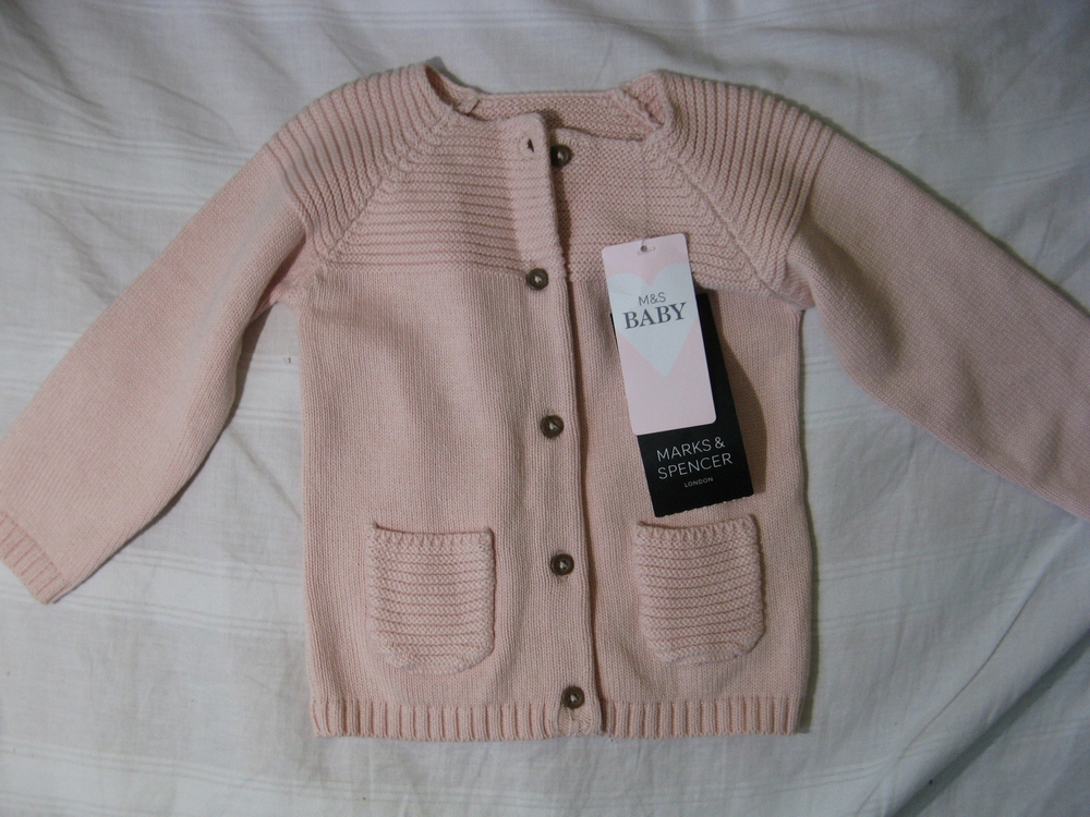 Detský sveter - Marks & Spencer 72 Sweater Pink