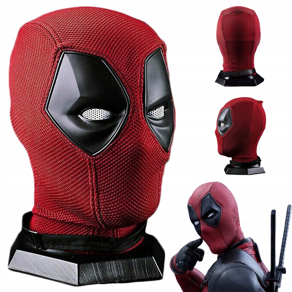 DEADPOOL MASKA HALLOWEEN COSPLAY KOSTÝM COOL
