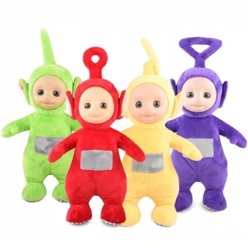 SET TELETUBES MASKOT 4 VEĽKÝCH 25 CM
