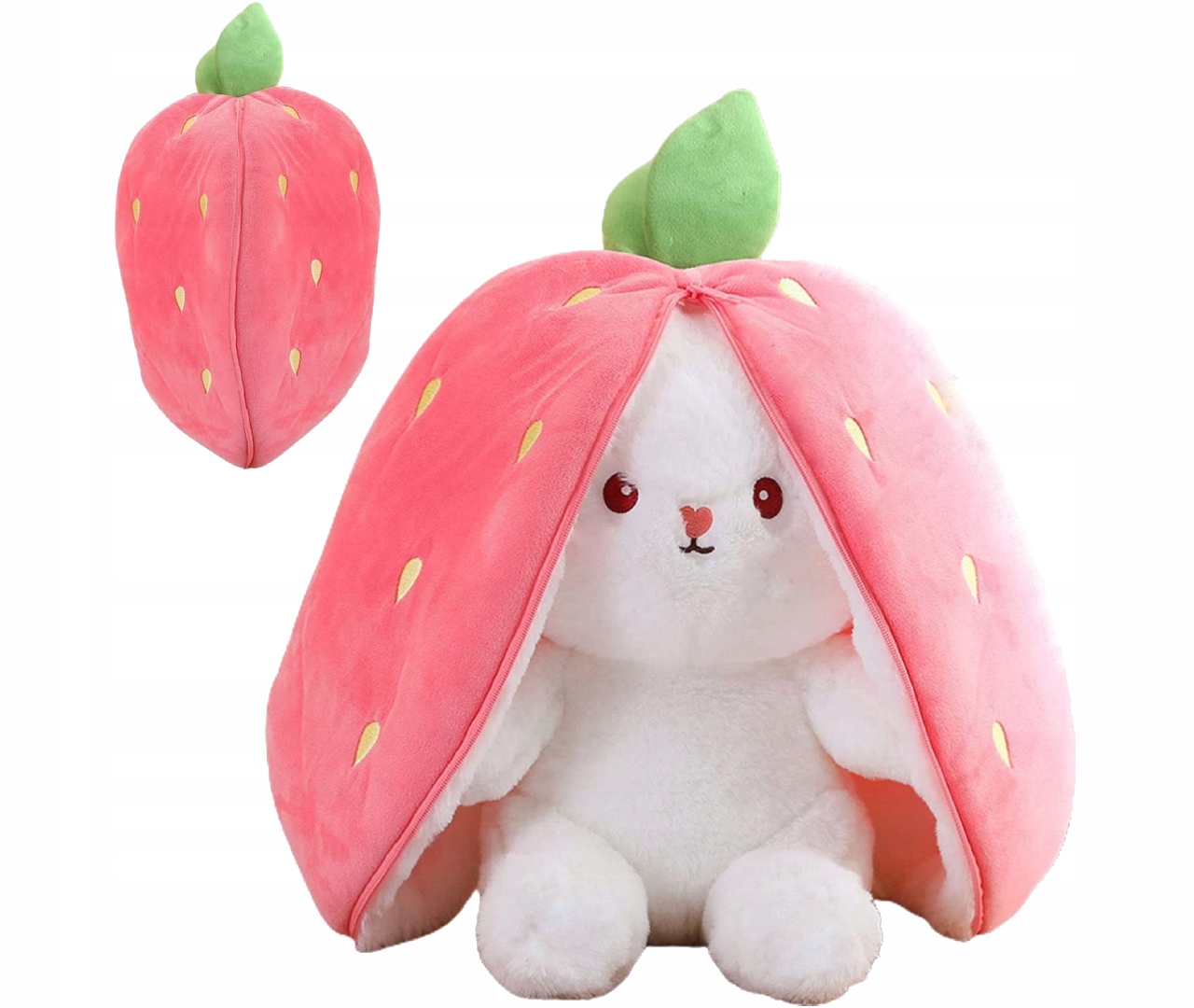 L.O.L Surprise zvieratko - Maskot králičie jahodové zajačik darček Cuddly Cuddly XL 32