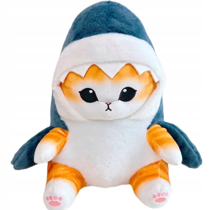 L.O.L Surprise zvieratko - Maskot sladká mačka žralok plyšový plyšový mazlo 20 cm