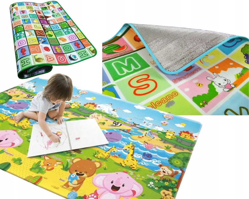 Vzdelávacia podložka - Vzdelávacia tepelná prikrývka s penou 180x200 xxl