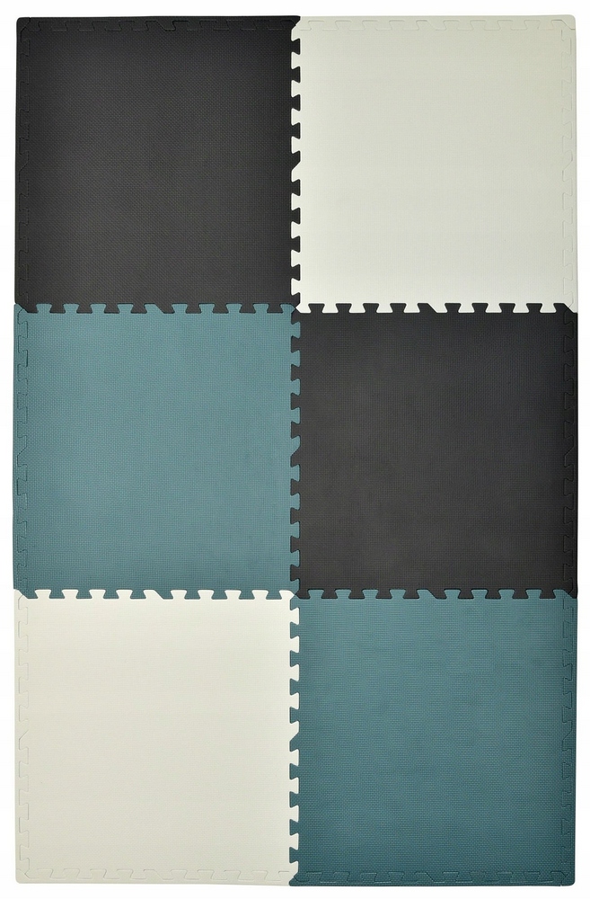 Penové puzzle - Penová rohož Veľká penová hádanka 180x120 6 ks.