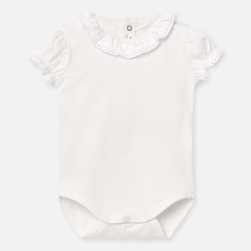 Detské body - Bavlna s krátkym rukávom Bottouve Cotton Veľkosť 65 pripevnená západkou