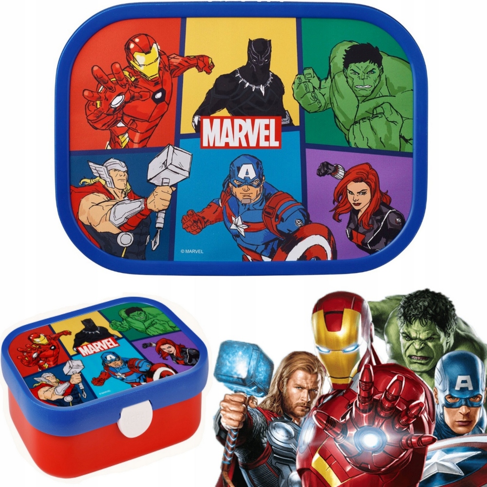 Detský desiatový box, fľaša - Spiderman Tritan 580 ml fľaša