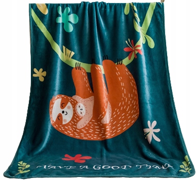 Mäkká teplá prikrývka pre deti 100x150 cm deti