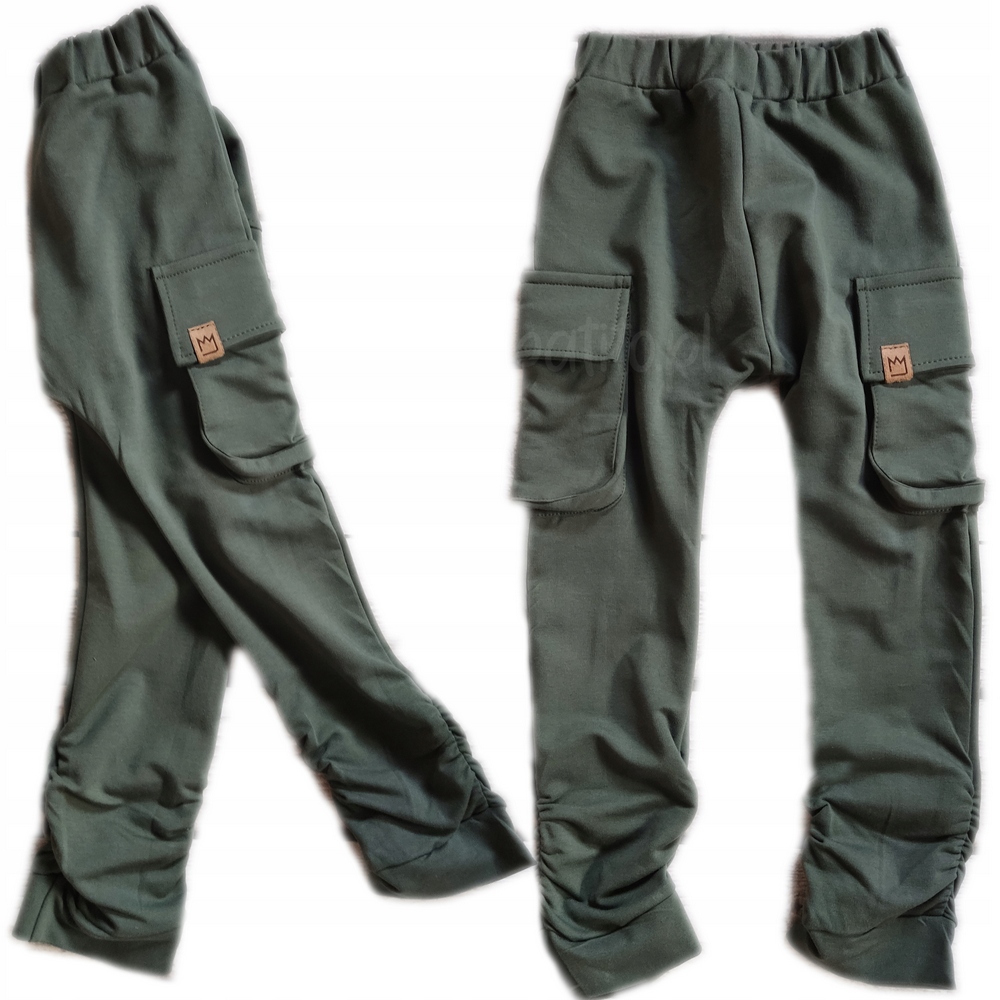 Tepláky mimi 116 khaki