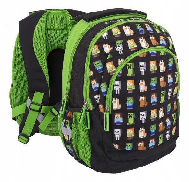 Minecraft School Backpack Schoolback pre hráča 1310