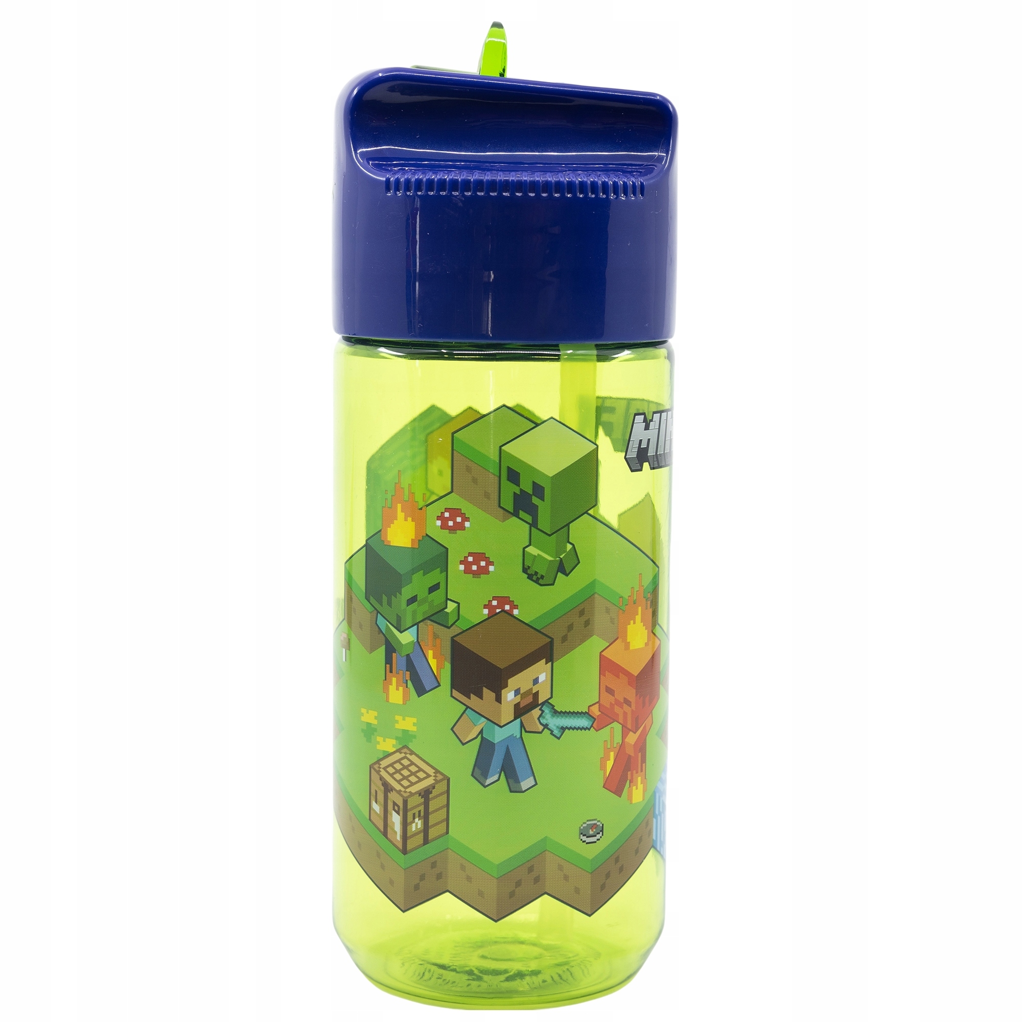 Detský desiatový box, fľaša - Minecraft Bidon z Tritan bez BPA 430 ml
