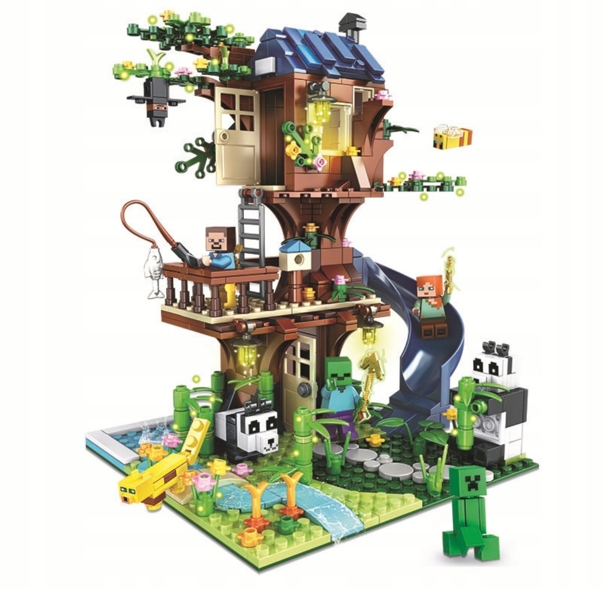 Minecraft Blocks 706 Sz Stavba budovy domu