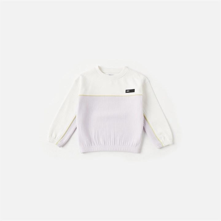 Mikina - Missguided Kids Detská mikina veľkosti 110 dlhých viacnásobných rukávov