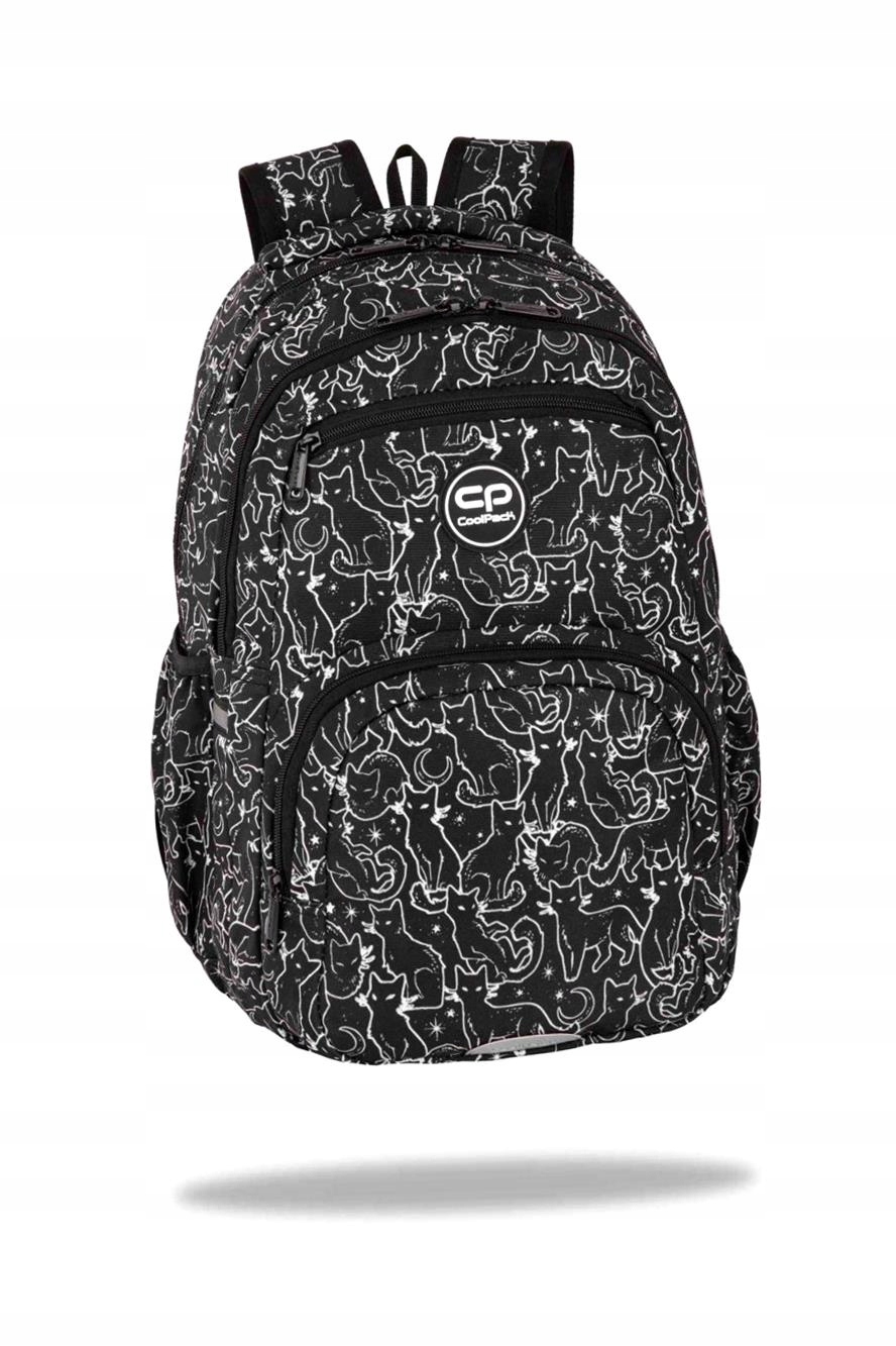 Mládežnícky Batoh Coolpack Pick Black Cats – Ideálny pre Školu a Voľný Čas