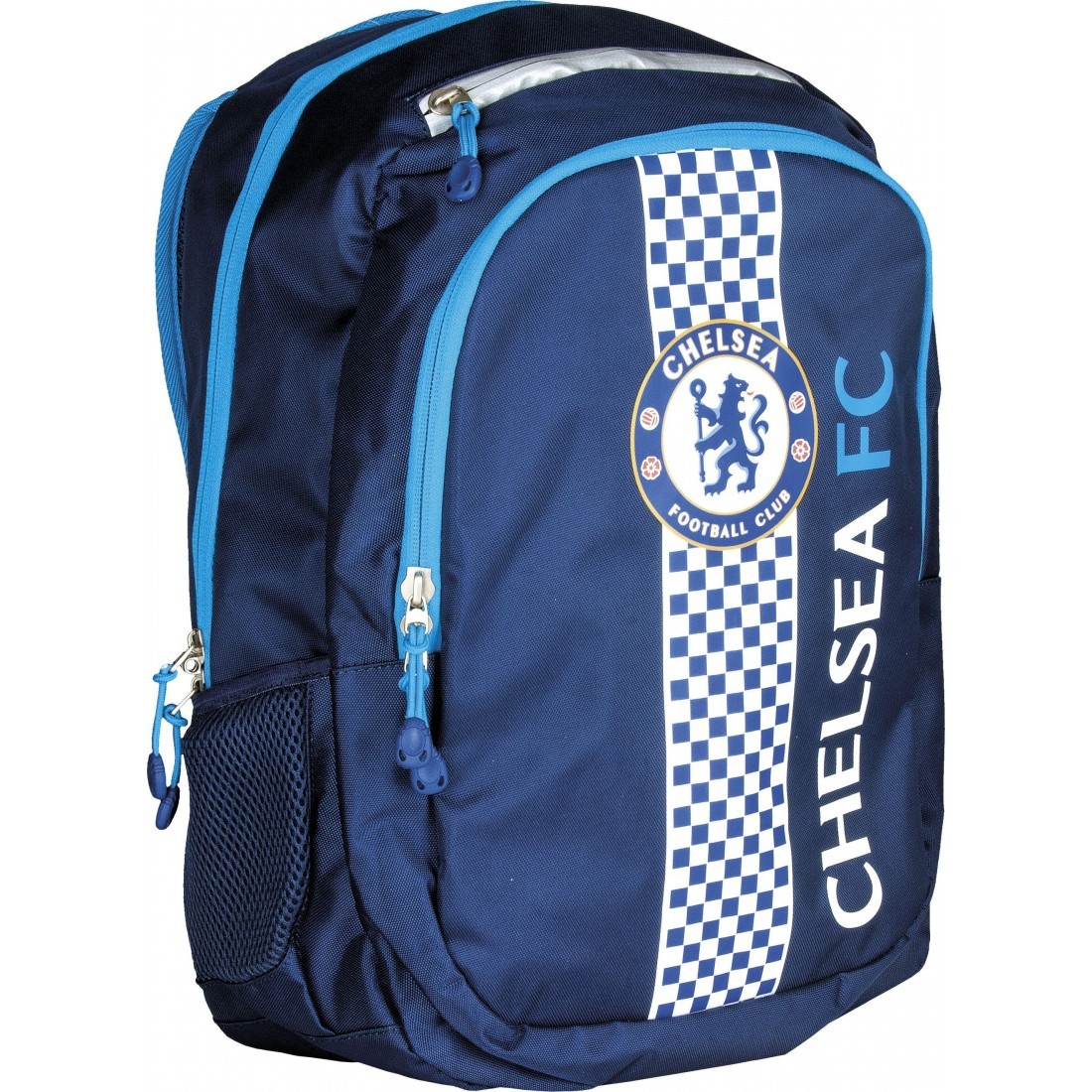 Školský Batoh Chelsea FC s Odrážkami a Viacerými Vreckami