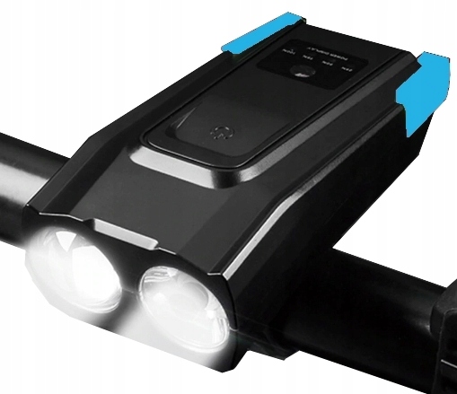 Silná bicykla lampa 2 x predná USB LED Cree Cree