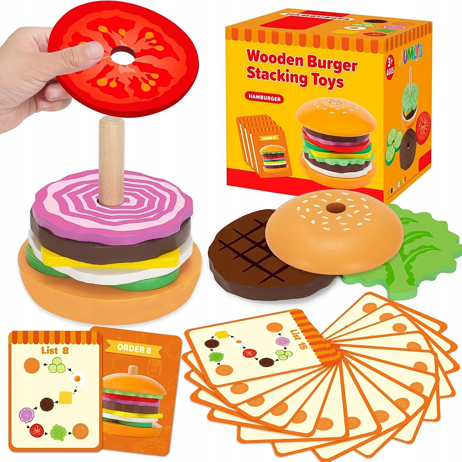 Montessori - Montessori Brain Training Burger Woopie