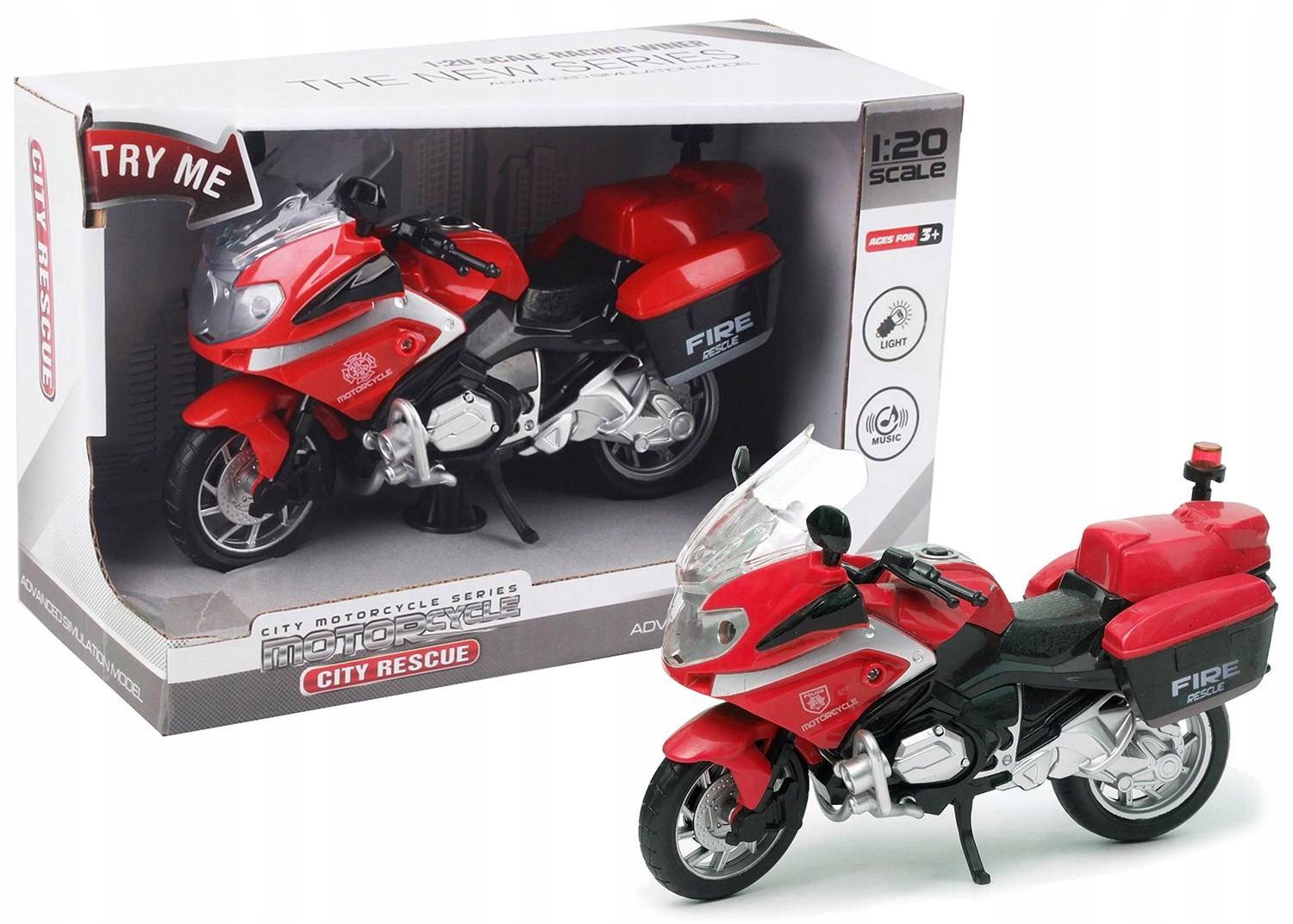 Autíčko pre deti - Motocykel so svetlom a zvukom pre chlapca