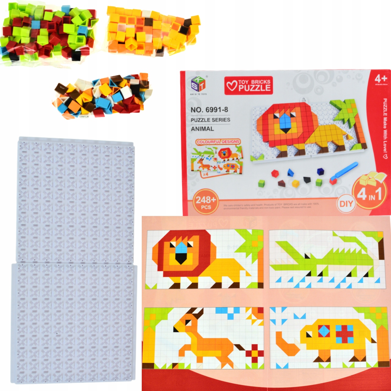Skladačka - Puzzle + meno Pokemon Detective Pikachu A4 70 ks
