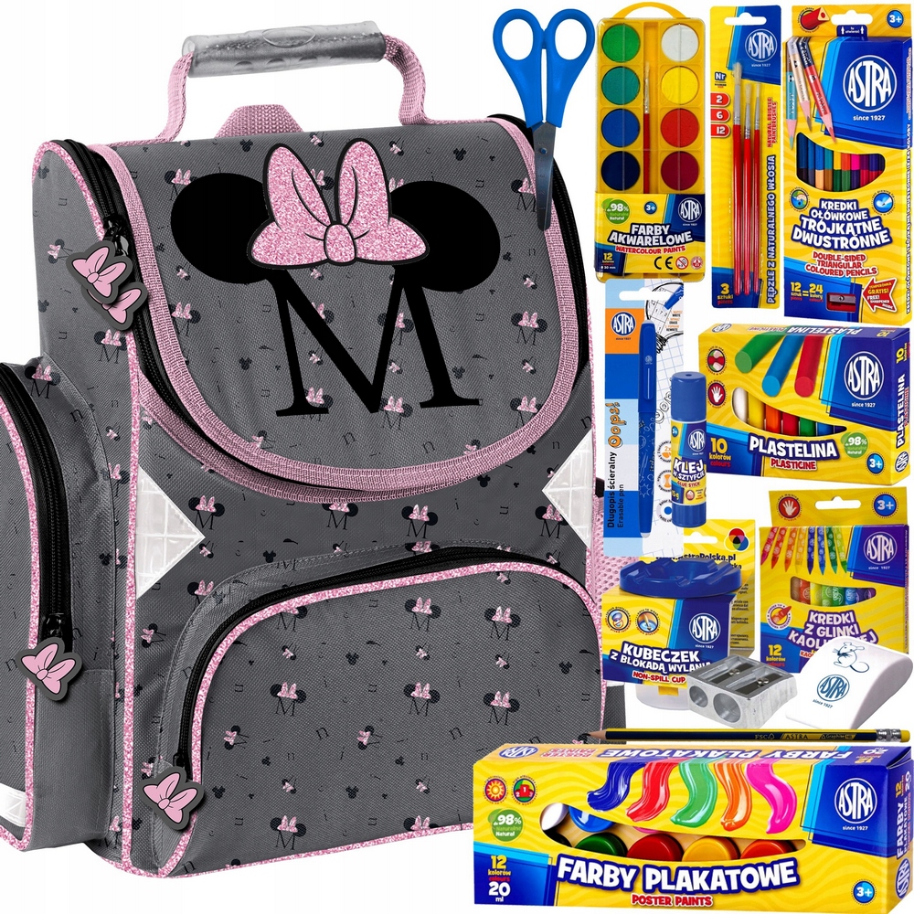 Aktovka - Minnie Mouse School Bag + School Layette Astra