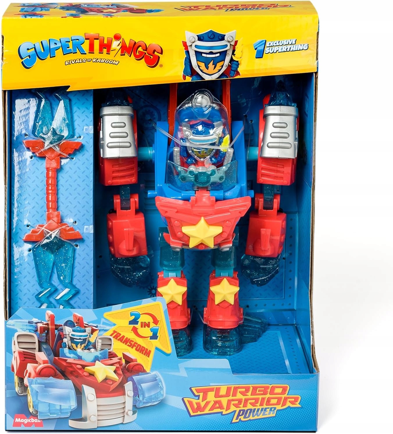 Magic Box - Superthings - Turbo Warrior Power - Robot Transformer