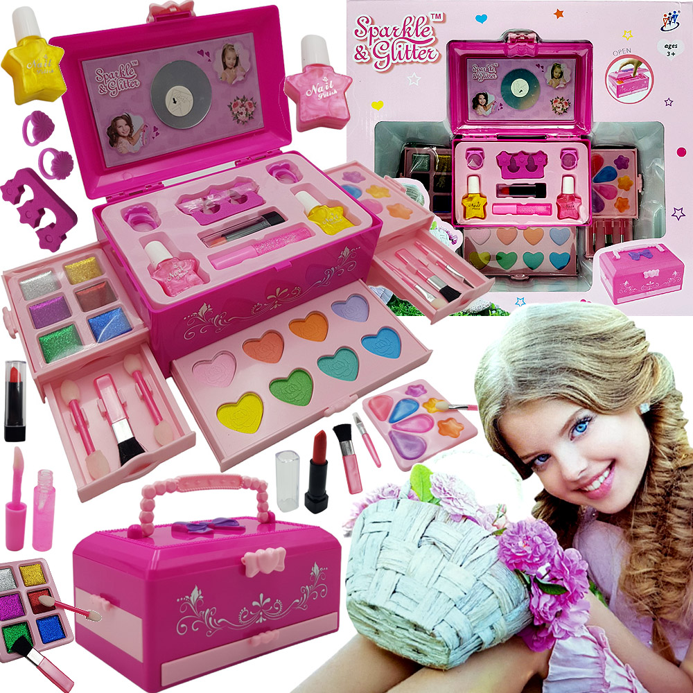 Detský make up - Kozmetika maľby pre deti kufra