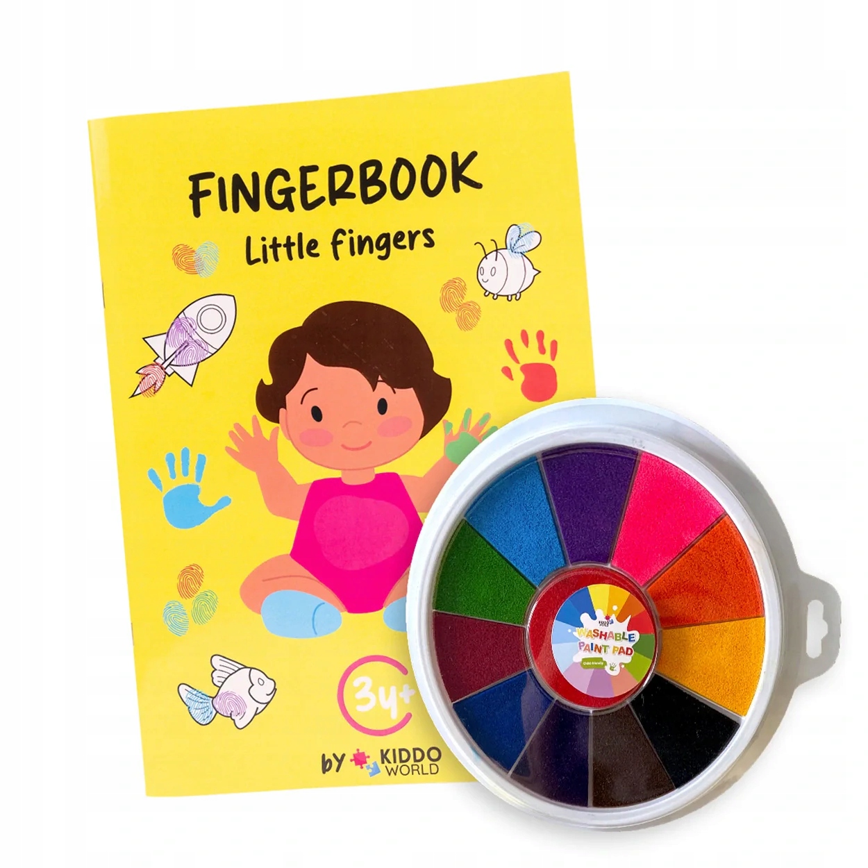 Omaľovánka odtlačkov prstov Little Fingers (3 a viac rokov)