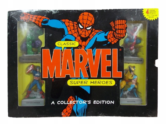 Marvel Super Heroes Zberateľská edícia 4 FIGURKI
