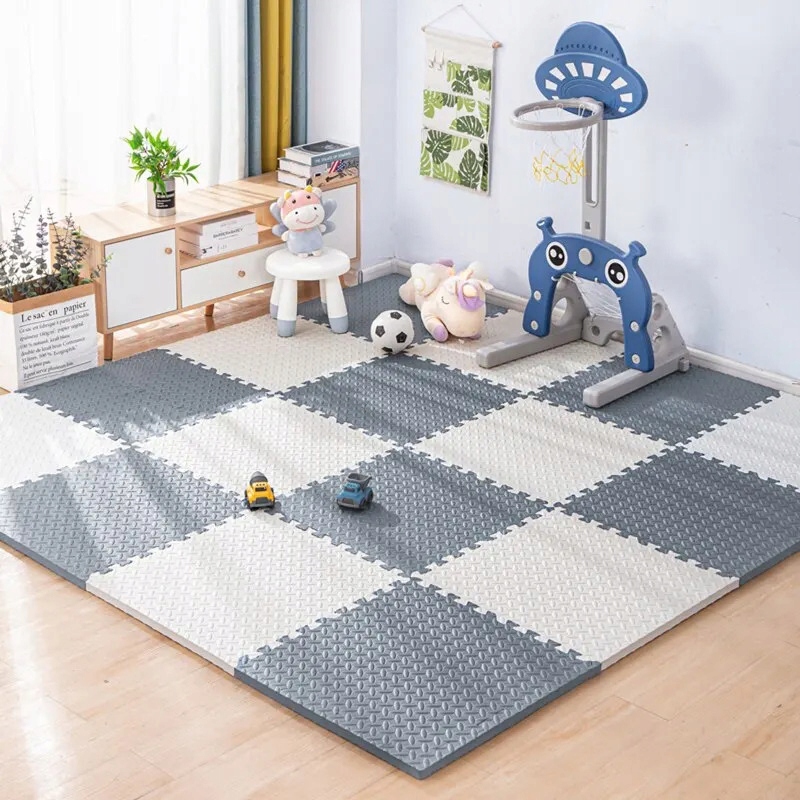 Eva Foam Mat 16 Elementy 3x3m Matt pre detskú izbu