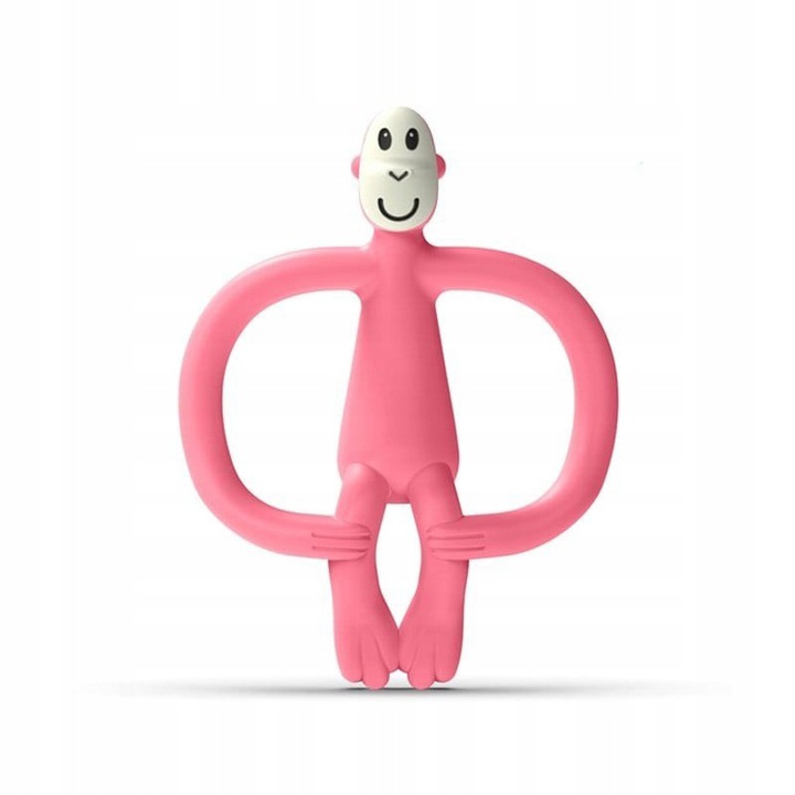 Ortodontická teeter matchstick Monkey Silikone Silikone Shades of Pink