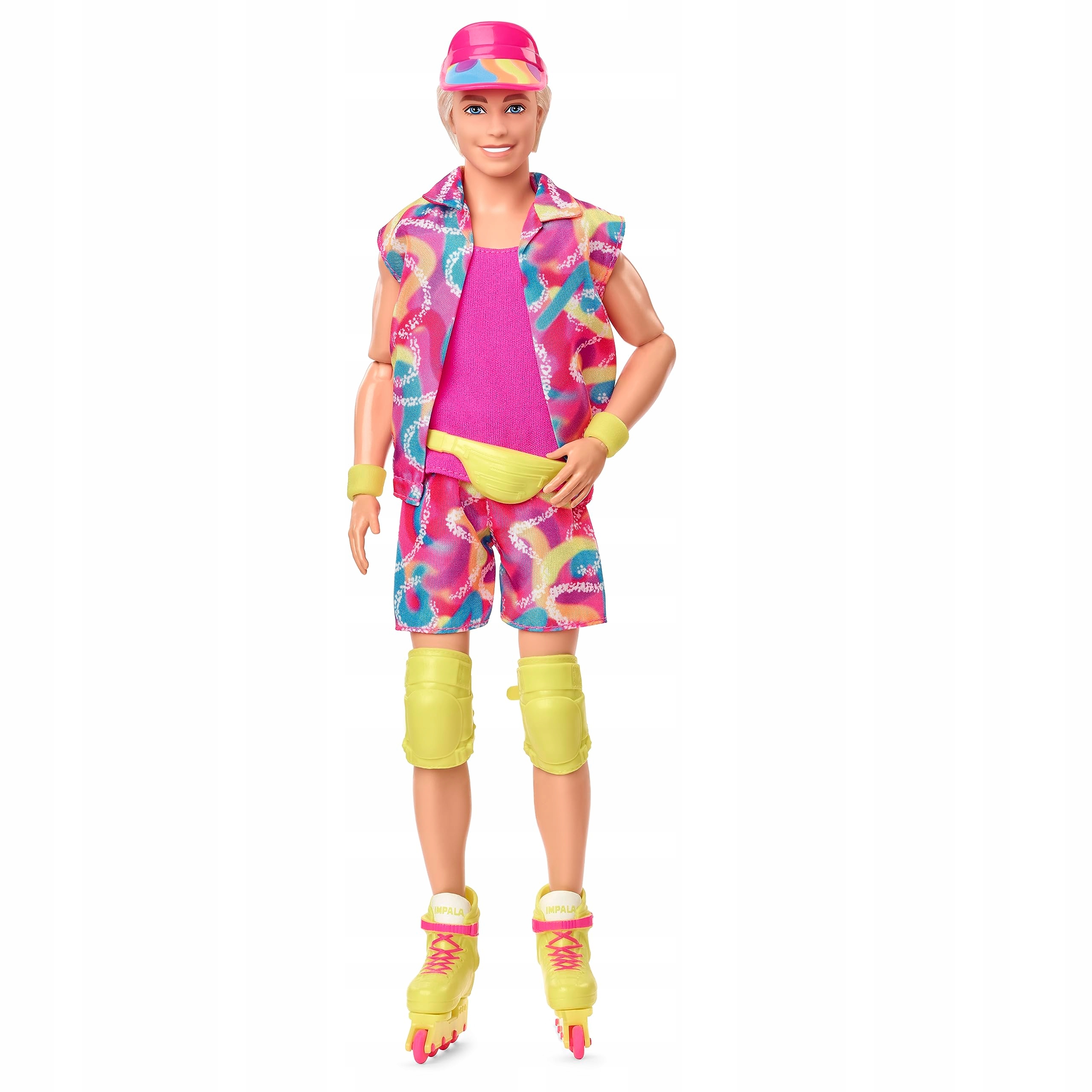 Mattel Barbie Ken vo filmovom kostýme na kolieskových korčuliach HRF28