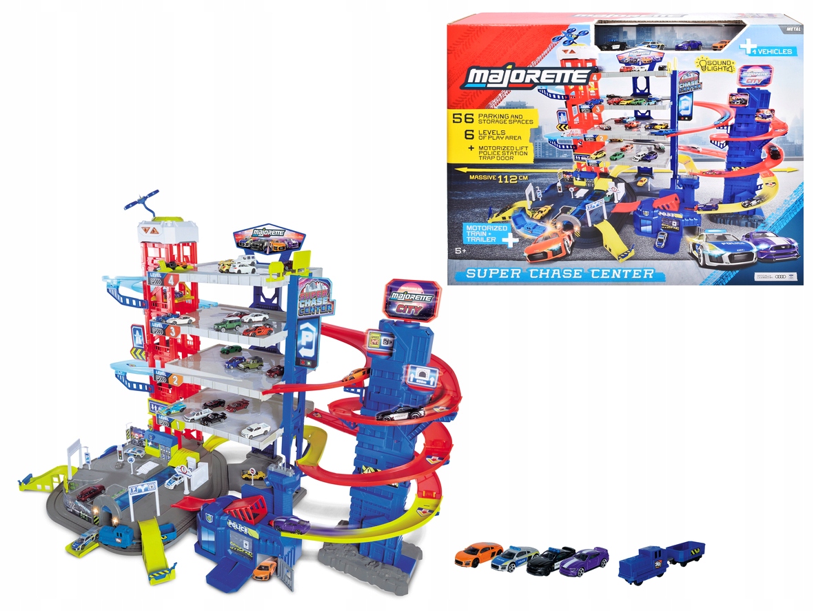 Mažorette Super Chase Center + 5 áut
