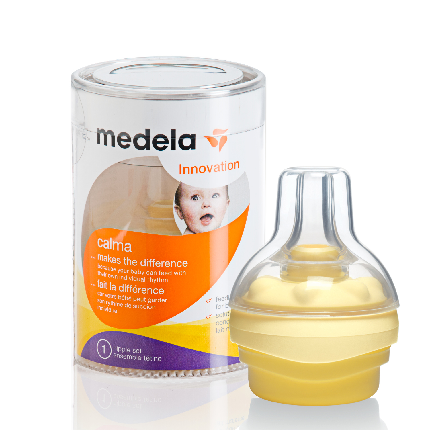 Medela silikónový cumlík 0m+