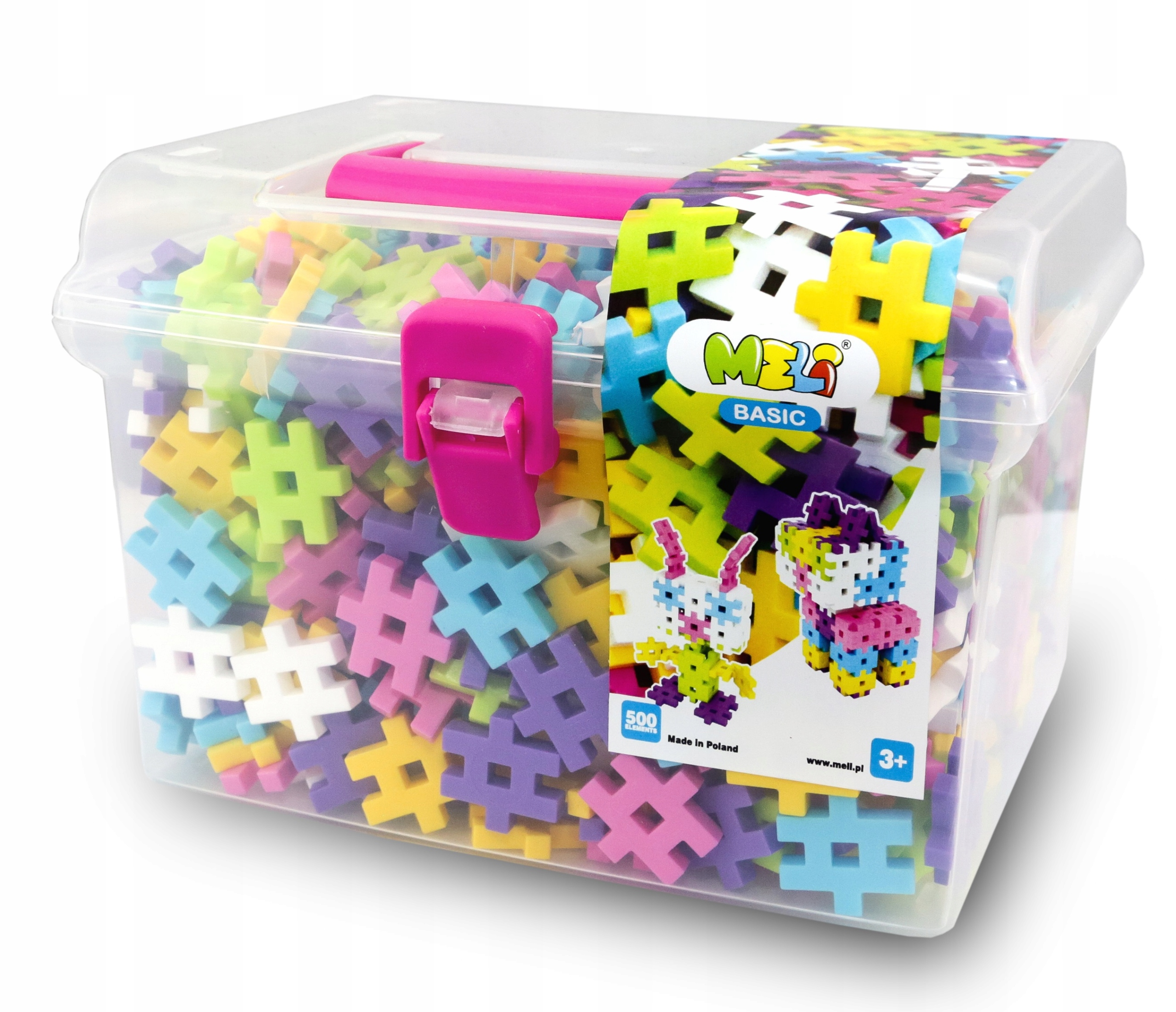 Meli Basic Travel Box vaflové bloky 500 kusov