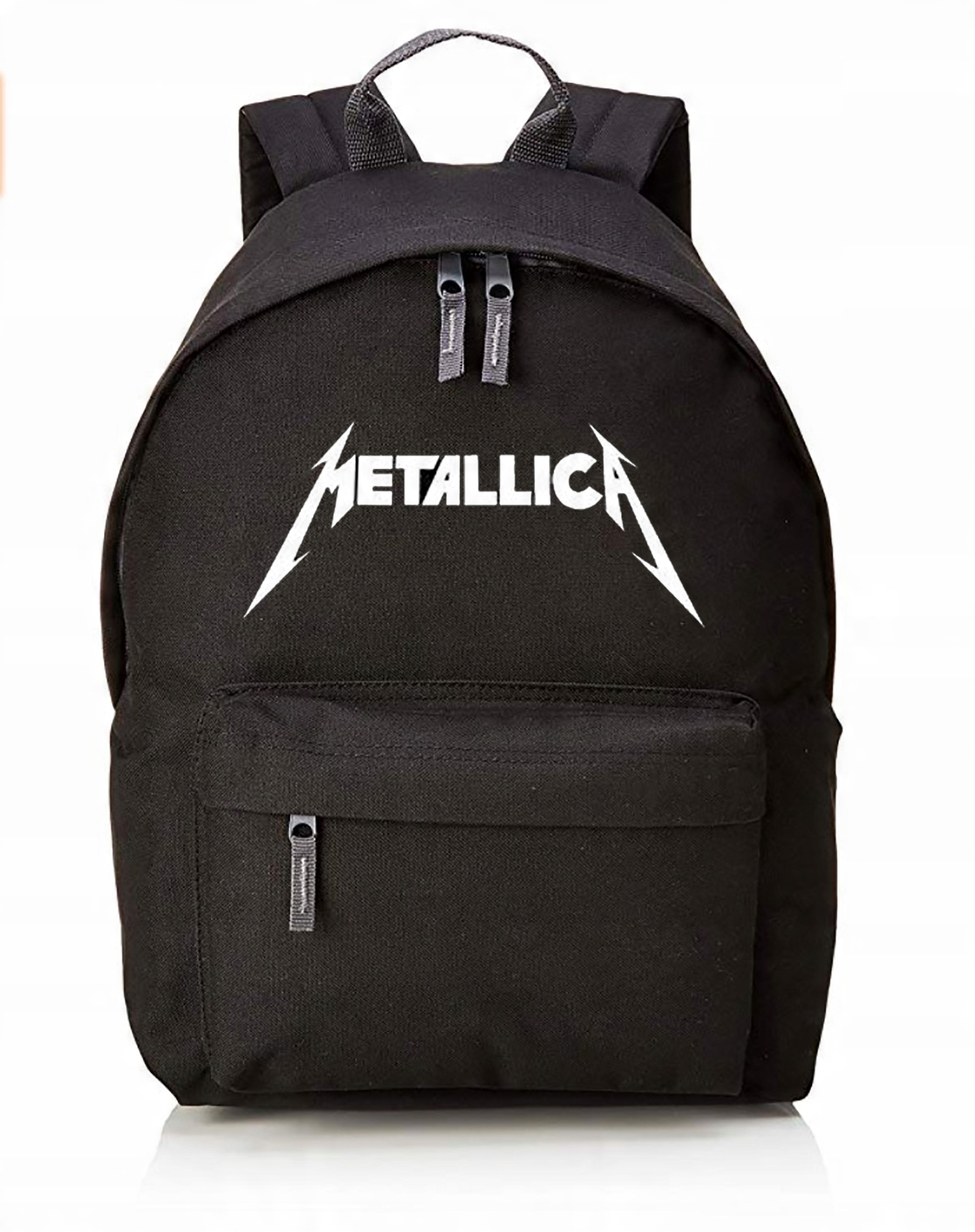 Odolný mestský batoh Metallica s kapacitou 18l v čiernej farbe