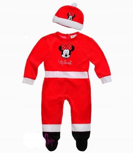Dojčensky overal - PAJACKEK DISNEY 80 RED