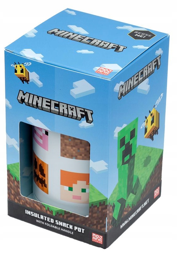 Detský desiatový box, fľaša - Minecraft Cover Lunder Cytle